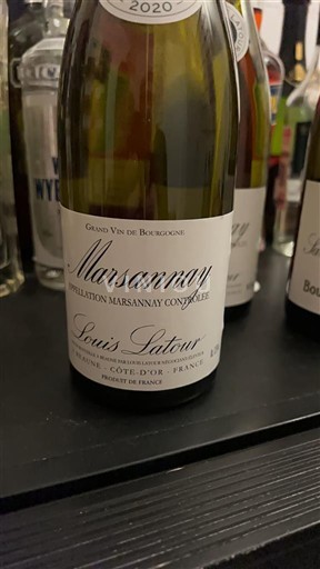 Bourgogne Marsannay Louis Latour 2020