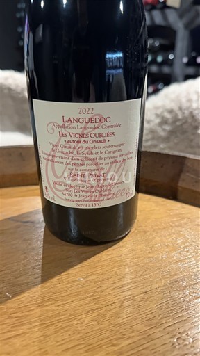Languedoc Les Vignes Oubliées 2022