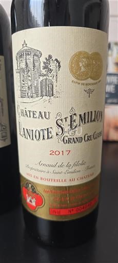 Bordeaux Saint-Émilion Grand Cru Grand Cru Château Laniote 2017