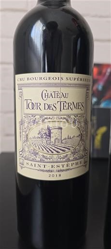 Bordeaux Saint-Estèphe Château Des Termes 2018