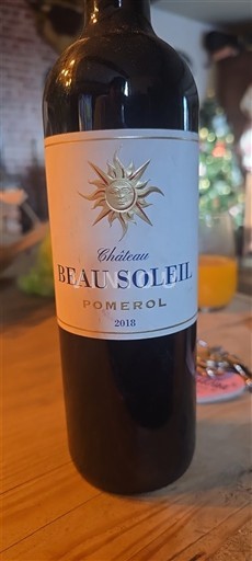 Bordeaux Pomerol Château Beau Soleil 2018