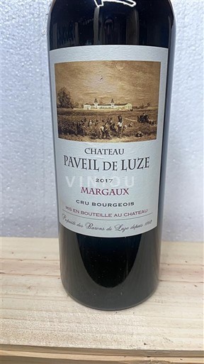 Bordeaux Margaux Paveil De Luze 2017