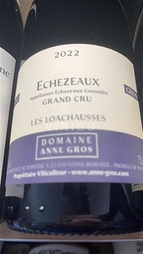 Burgundsko Échézeaux Grand Cru Domaine Anne Gros Les Loachausses 2022