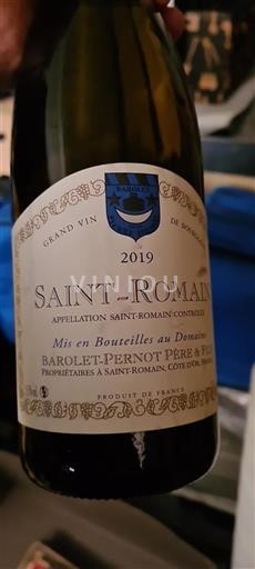 Borgoña Saint-Romain Baroletpernot Père & Fils 2019