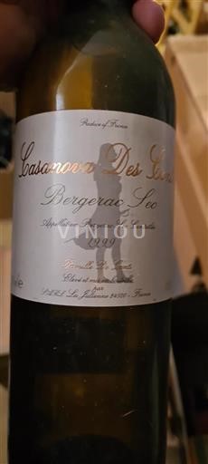 Sydväst Bergerac Casanova Des Combes 1999