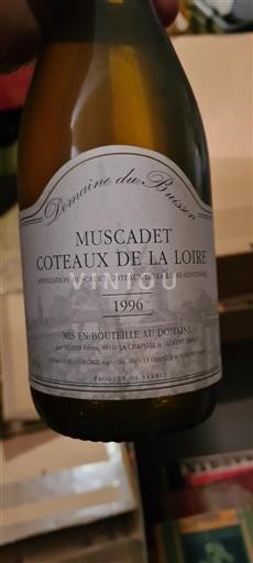 Loirevallei Muscadet-Coteaux-de-la-Loire Domaine Buisson 1996