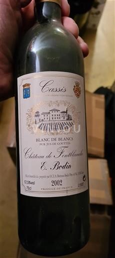 Provence Cassis Château Fontblanche Blanc de Blancs 2002