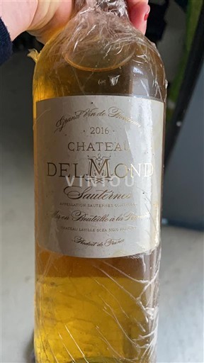 Burdeos Sauternes Grand Cru Château Delmond 2016