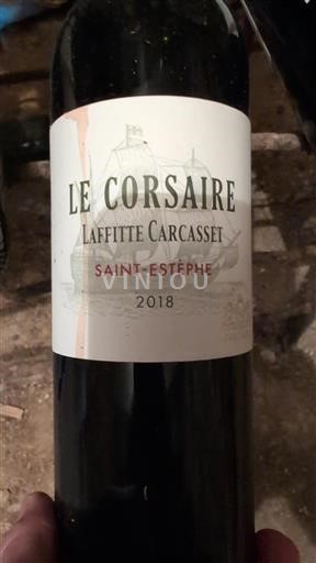Bordeaux Saint-Estèphe Château Laffite Carcasset Le Corsaire 2018