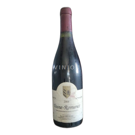 Borgogna Vosne-Romanée Xavier Girardin 2004