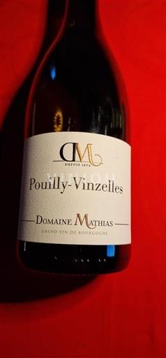 Bourgondië Pouilly-vinzelles Domaine Mathias 2022