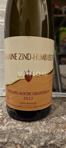 Alsácia Não especificado Domaine Zindhumbrecht 2022
