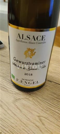 Alsácia Não especificado Domaine F. Engel Sélection de Grains Nobles 2018