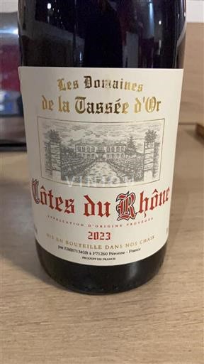 Valle del Rodano Côtes-du-Rhône Domaine Les S De La Tassée Or 2023