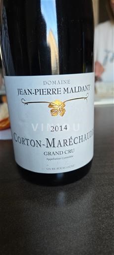 Bourgogne Ikke specificeret Grand Cru Jean Pierre Maldant 2014