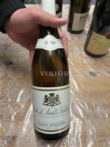 Burgundy Côte de Nuits Villages Philippe Rossignol 2000