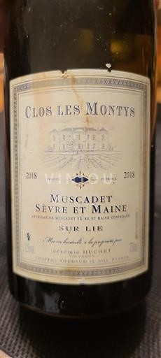 Loirevallei Muscadet-Sèvre-et-Maine Clos Les Montys 2018