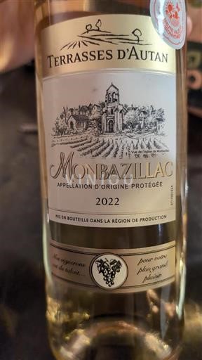 Sydvestfrankrig Monbazillac Terrasses Autan 2022