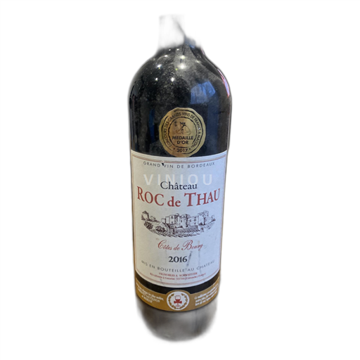 Bordeaux Côtes-de-Bourg Château Roc de Thau 2016