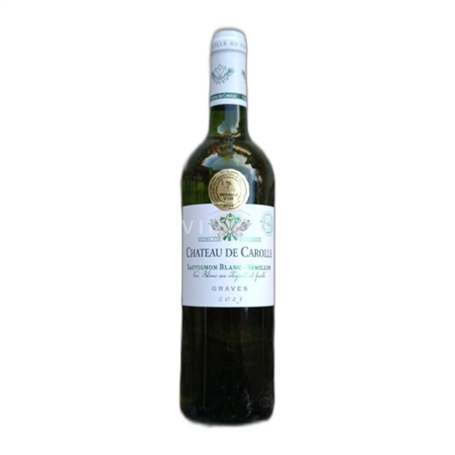 Vin Blanc sec Sauvignon Blanc - Sémillon Château Carolle 2023 France Bordeaux Graves AOC
