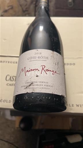 Rhône-dalen Côte-rôtie Georges Vernay Maison Rouge 2018