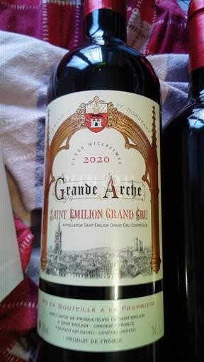 Bordeaux Saint-Émilion Grand Cru Grand Cru Grande Arche Millésimée 2020