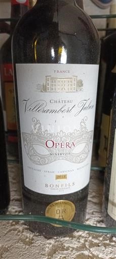 Languedoc Minervois Château Villembert Julien Opéra 2018