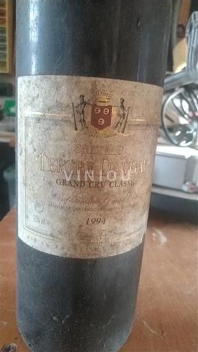 Burdeos Saint-Émilion Gran Cru Grand Cru Château Tertre Daugay 1994