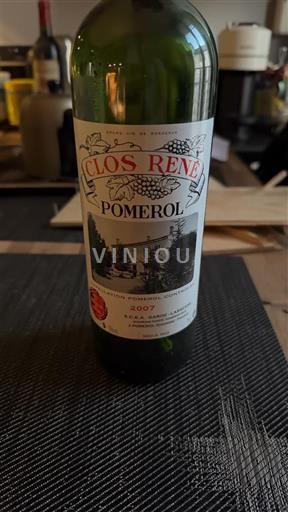 Bordeaux Pomerol Clos René 2007