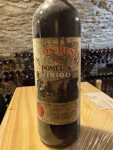 Bordeaux Pomerol Clos René 2007