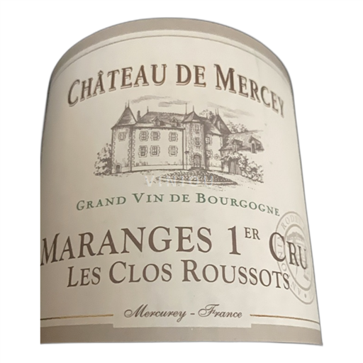 Bourgondië Maranges Premier Cru Château Mercey Les Clos Roussots 2019