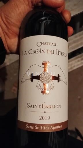 Bordeaux Saint-Émilion Château La Croix Du Merle 2019