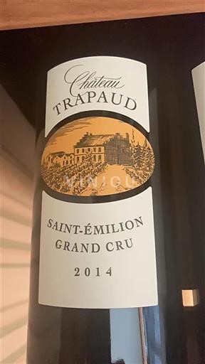 Burdeos Saint-Émilion Grand Cru Château Trapaud 2014