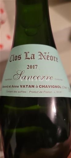 Údolí Loiry Sancerre Clos La Néore 2017