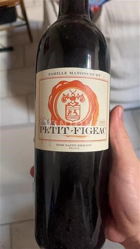 Bordeaux Saint-Émilion Château Petit Figeac 2002