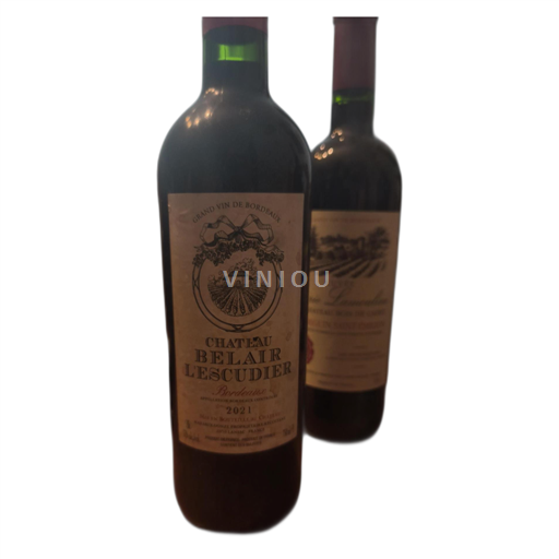 Bordeaux Château Belair L'Escudier 2021