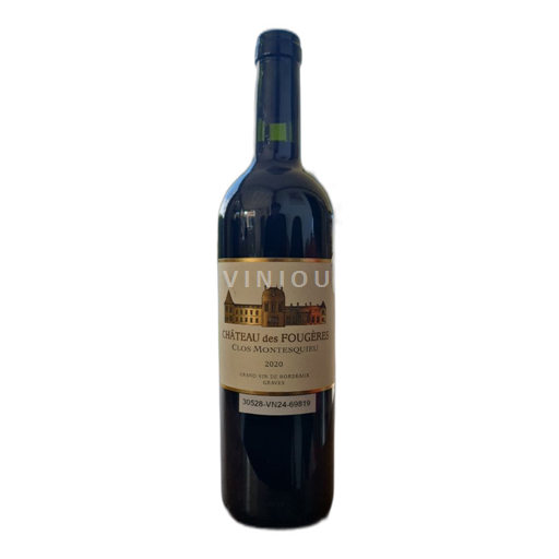 Bordeaux Graves Château Des Fougères Clos Montesquieu 2020