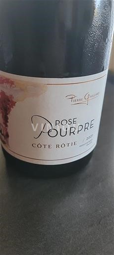 Vin Rouge sec Rose Pourpre Pierre Gaillard 2021 France Vallée du Rhône Côte-rôtie AOC
