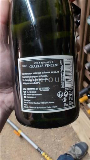 Champaña Champán Charles Vincent Brut 2021