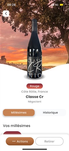 Vallée du Rhône Côte-rôtie Classe Cr Non Millésimé