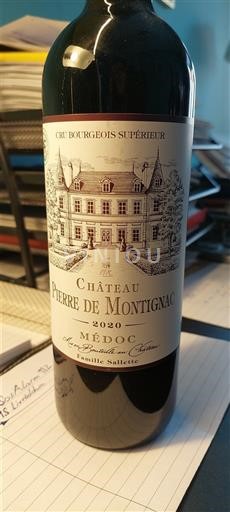 Burdeos Médoc Château Pierre De Montignac 2020
