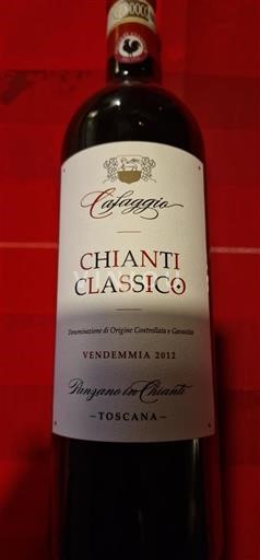 Toscana Chianti Classico Cafaggio 2012
