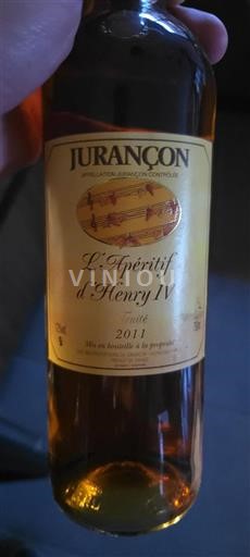 Sud-Ovest Jurançon Cave Des Producteurs De Jurançon L'Apéritif d'Henry IV 2011