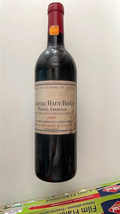 Bordeaux Pessac-Léognan Grand Cru Château Hautbailly 1989