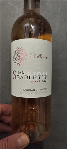 Provence Coteaux d'Aix-en-Provence S De La Sablette 2024