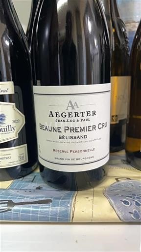 Borgogna Beaune Premier Cru Aegerter R%c3%a9serve Personnelle 2018