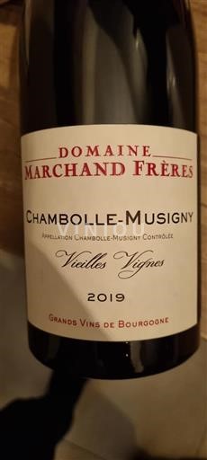 Borgoña Chambolle-Musigny Domaine Marchand Freres Vieilles Vignes 2019