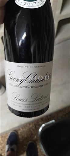 Bourgogne Gevrey-chambertin Grand Cru Louis Latour 2017