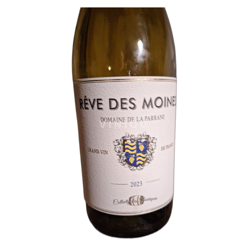 Vin Blanc sec REVE DES MOINES Domaine La Paranne 2023 France Bourgogne Meursault AOC