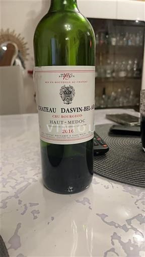 Burdeos Haut-Médoc Grand Cru Château Dasvinbelair 2016